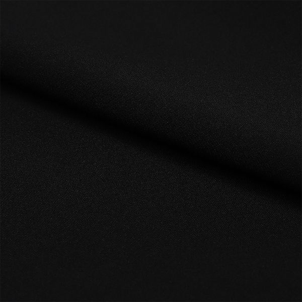 Ткань подкладочная (таффета) эластичная 62 г/м², 150 см / 30 метров, черный