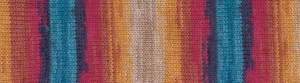 Пряжа Alize (Ализе) Burcum Batik / уп.5 мот. по 100 г, 210м, 4340 A