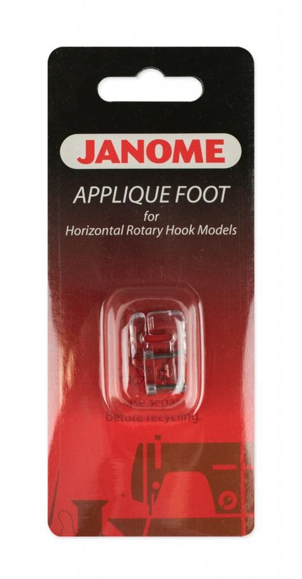 Лапка для швейной машины (в блистере) для аппликаций, 7мм, 202023001, Janome, 1 шт