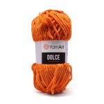 Пряжа YarnArt (ЯрнАрт) Dolce / уп.5 мот. по 100 г, 120м, 778 оранжевый