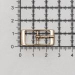 Пряжка ременная металл 10 мм (внешн. 12х26 мм), золото, 20 шт, BIG