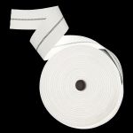 Корсаж брючный 51.0 мм / 50 метров, 000856 белый с черным, Gamma 5с616