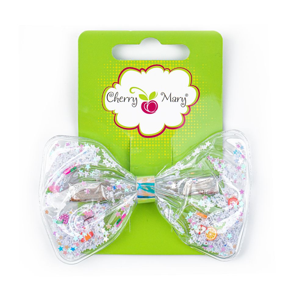 Заколка для волос, 5 шт, №01 белый, Cherry Mary DZ07078