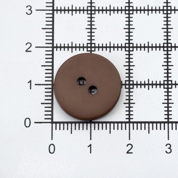Пуговицы 2 прокола 28L, 18 мм, (Brown3 (коричневый3)) NE63, 72 шт