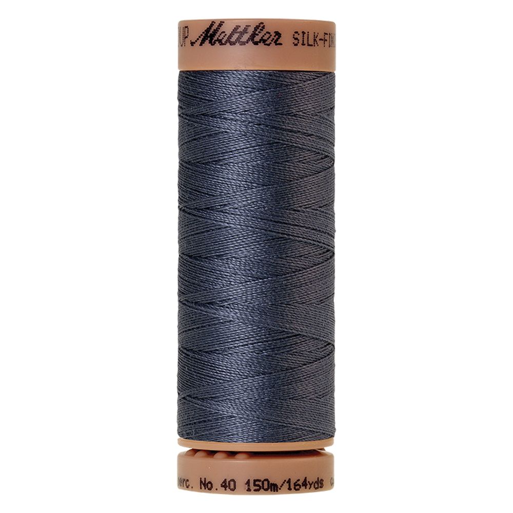 Нитки хлопковые отделочные Mettler Silk-Finish Cotton 40, 150 м, 0311, 5 катушек