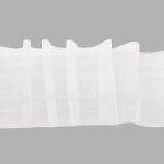 Лента (тесьма) шторная: сборка параллельная (1:3) 40 мм / 100 метров, 420123