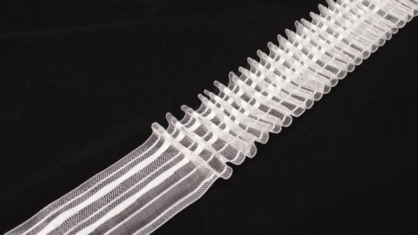 Лента шторная 1/2 60 мм, 50 м, прозрачный, Blitz