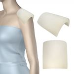 Плечевые накладки (подплечники) втачные необтянутые 100х155х14 мм, В14, 300 пар