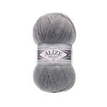 Пряжа Alize (Ализе) Superlana TIG / уп.5 мот. по 100 г, 570м, 021 серый меланж A