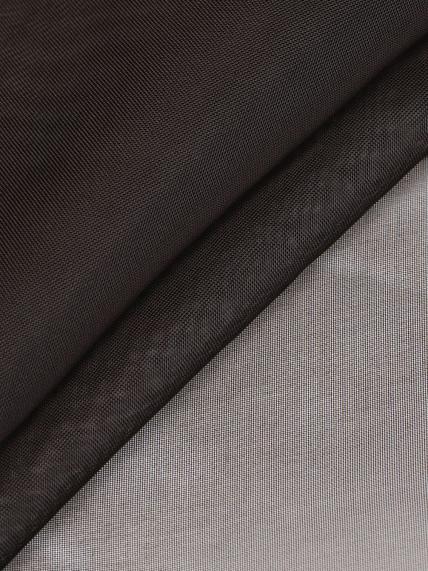 Вуаль 45 г/м², 300 см / 3 метра, Vei.08, коричневый