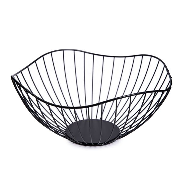 Фруктовница 26х10 см, №01 черная, Stilerra home PFH-030