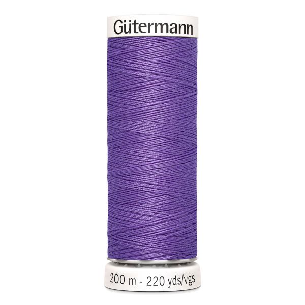 Нитки универсальные Gutermann Sew-all, 200м, 391 сиреневый, 5 катушек