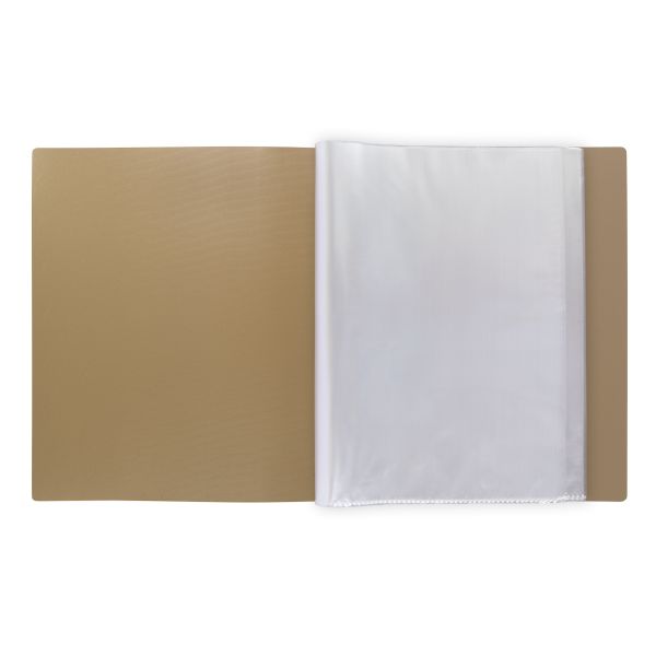 Папка с вкладышами 20 л. A4 600 мкм 20 мм, эффект 3D, 6 шт, золотой new EC211500128, Expert Complete EC211500128