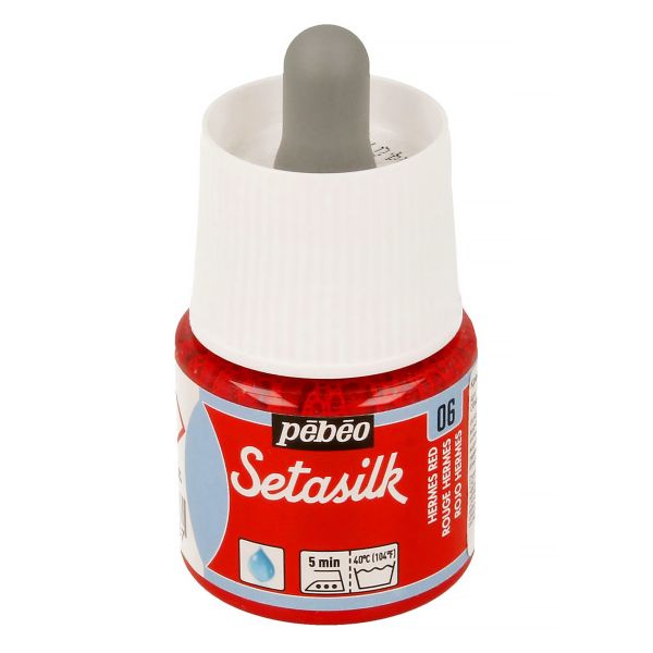 Краска по шелку Setasilk 45 мл, 181-006 красный Гермес, Pebeo