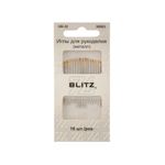 Иглы ручные для рукоделия 16 шт, никель, Blitz HN-32 300B3
