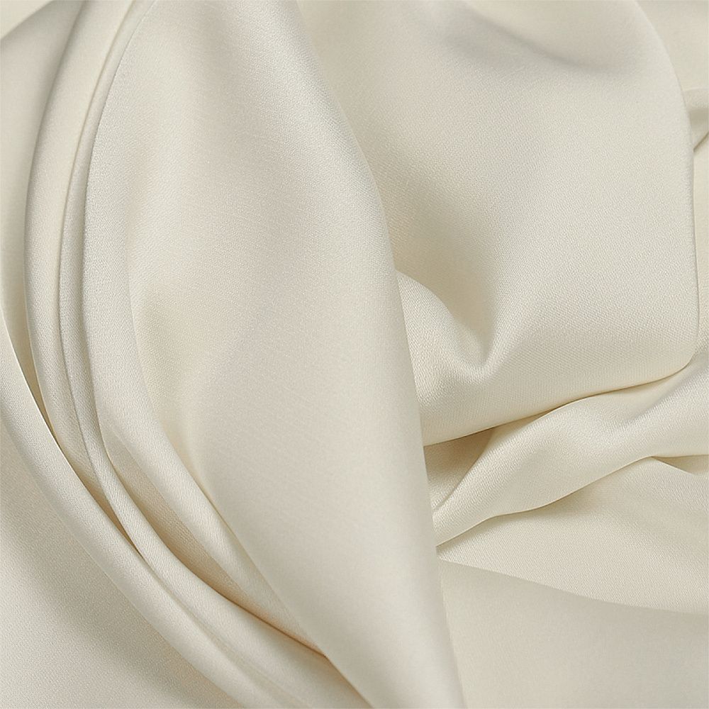 Шелк Армани 90 г/м², 150 см / 25 метров, TBYArm-073, цв.73 молочный