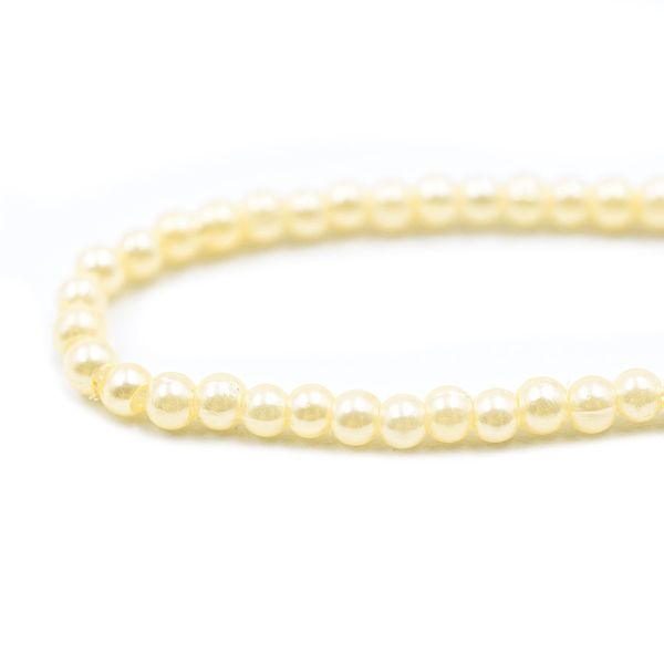 Бусины пластик (жемчуг) ⌀3 мм, 20 г, Astra&Craft, 005 NL бежевый