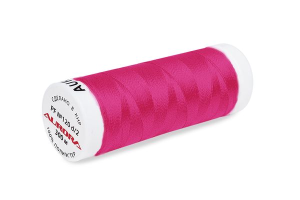 Нитки для креативных работ Aurora №120, 300 м, цв. PF1083, 5 катушек