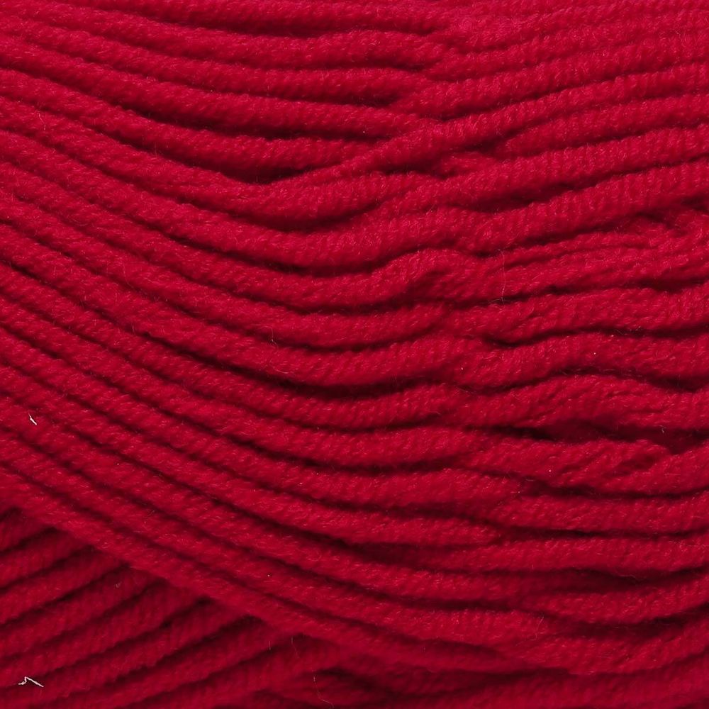 Пряжа Astra Premium (Астра Премиум) Молочный хлопок / уп.3 мот. по 50 г, 100 м, 27 красный