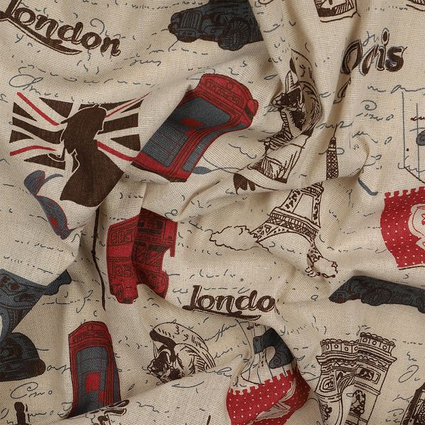 Льняная ткань 140 г/м², 150 см / 3 метра, TBY.DJ.63.3