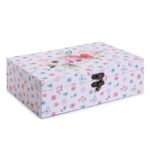 Шкатулка декоративная сундучок 30х20х9 см, 015 Цветочный рай, Gamma DBK-011