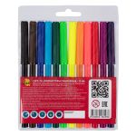 Фломастеры смываемые 12 цв, Лео LSFP-12