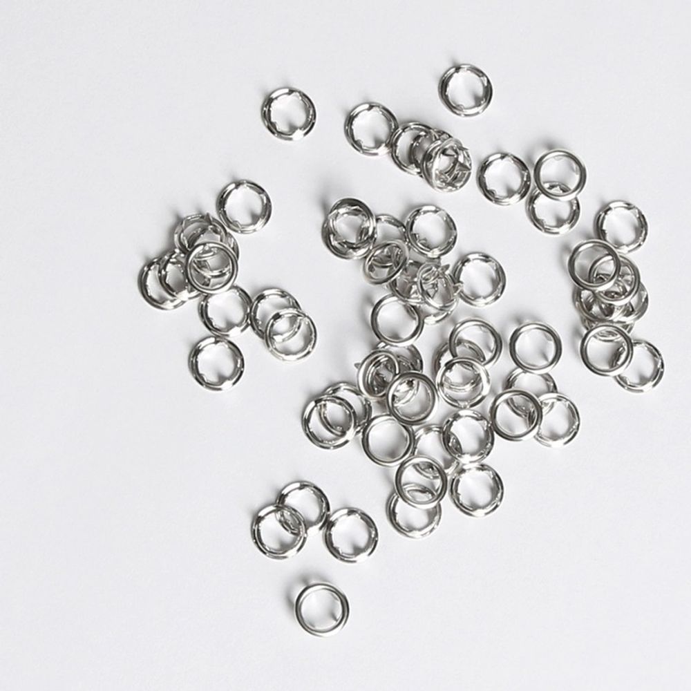 Часть кнопки рубашечной ⌀11 мм (A, D-части), никель, 100 шт, S090523, BIG