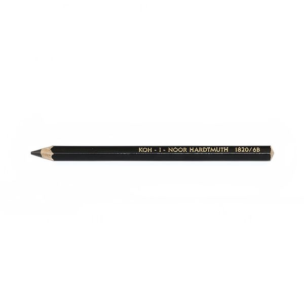 Карандаш чернографитный 6B, 12 шт, KOH-I-NOOR Hardtmuth Jumbo 182006B015KS