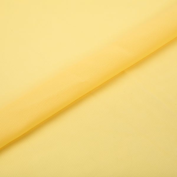 Ткань блузочная Poly Chiffon 84 г/м², 150х147 см, 11 желтый, Gamma PC-02