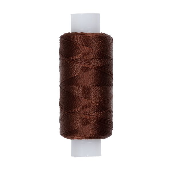 Нитки обувные капрон 50К, 200 м, 10 шт, 04 коричневый
