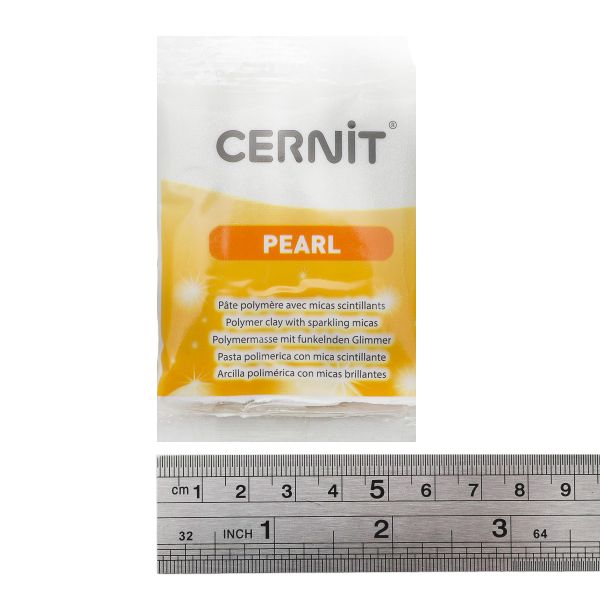 Полимерная глина запекаемая Cernit Pearl 56 гр (085 жемчужно-белый), CE0860056