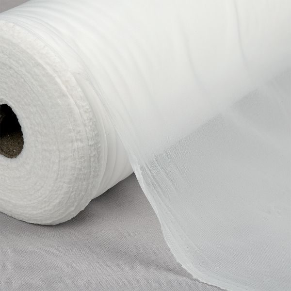 Дублерин эластичный 18 г/м², белый, шир.150см, 100м