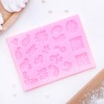 Молд 13х9,5 см, Микс узоров