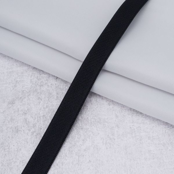 Резинка бельевая (бретелечная) 14.0 мм / 20 метров, 4134/14, цв. черная лилия, 27972