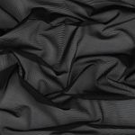 Сетка бельевая эластичная утягивающая 140 г/м², шир.160 см / 5 метров, 170 черный /OLG031.170/5/