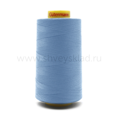 Нитка универсальная Gutermann Mara 120/2, 5000 м, 700185, 278 небесно-голубой, 1 катушка