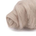 Шерсть для валяния полутонкая, 50 гр., Astra&Craft, 007 лен