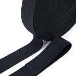 Резинка вязаная 25.0 мм / 20 метров, черный, Gamma 8с686 Ч