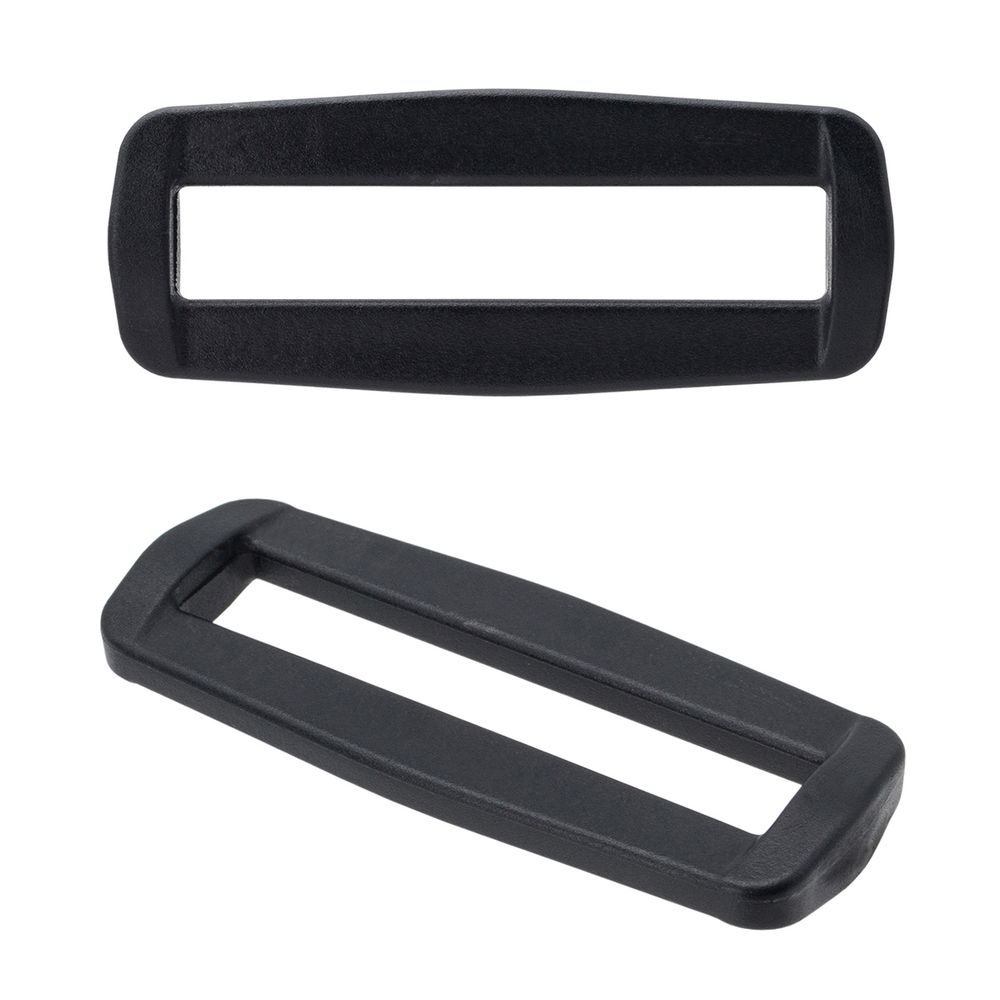 Рамка прямоугольная пластик ацеталь 50 мм, черный, 20 шт