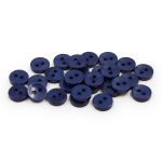 Пуговицы 2 прокола 14L, 9 мм, (Blue2 (синий2)), NE74, 144 шт