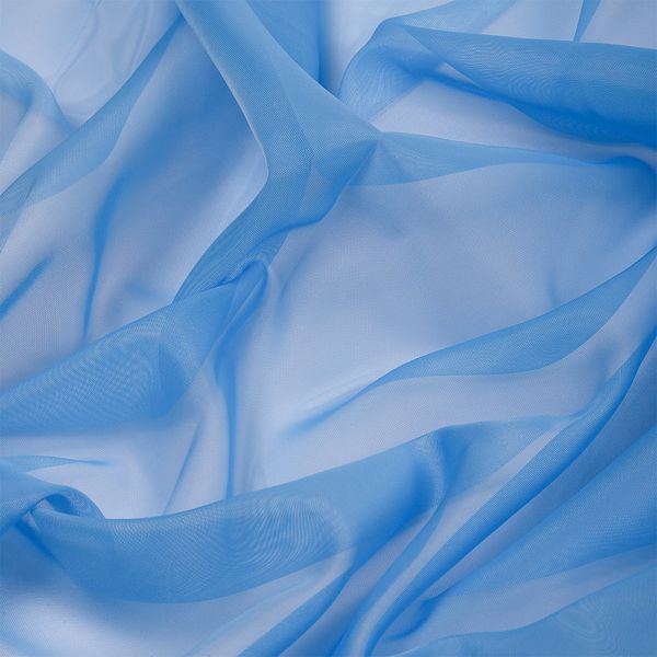 Вуаль 45 г/м², 300 см / 3 метра, Vei.104 цв.голубой