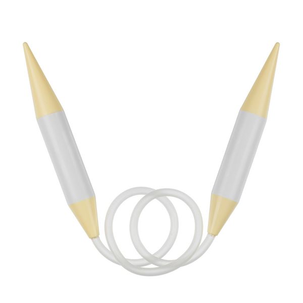 Спицы круговые пластик ⌀25,0 мм, 80 см, Gamma PKN1