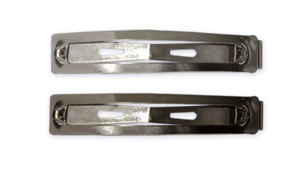 Заготовки для заколки 5 см, 50 шт, №02 никель, Zlatka DC-226