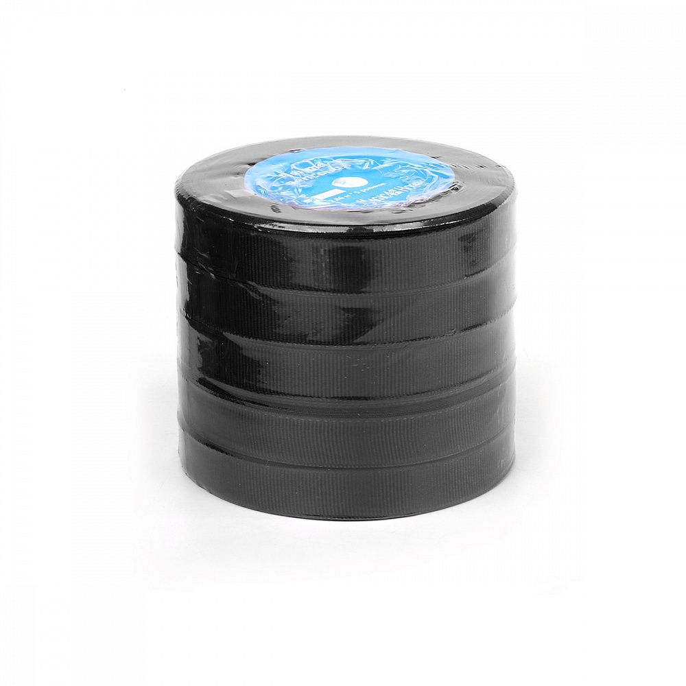 Лента репсовая (в рубчик) 15.0 мм цв. 030 черный 5 шт по 22.86м (±1м)