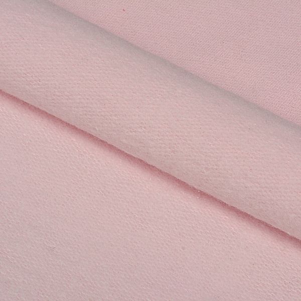 Футер 2-нитка начес 190 г/м², 100-100 см / 45-70 метров, ФУТ2Х.НАЧ.190.13-2804, розовое безе