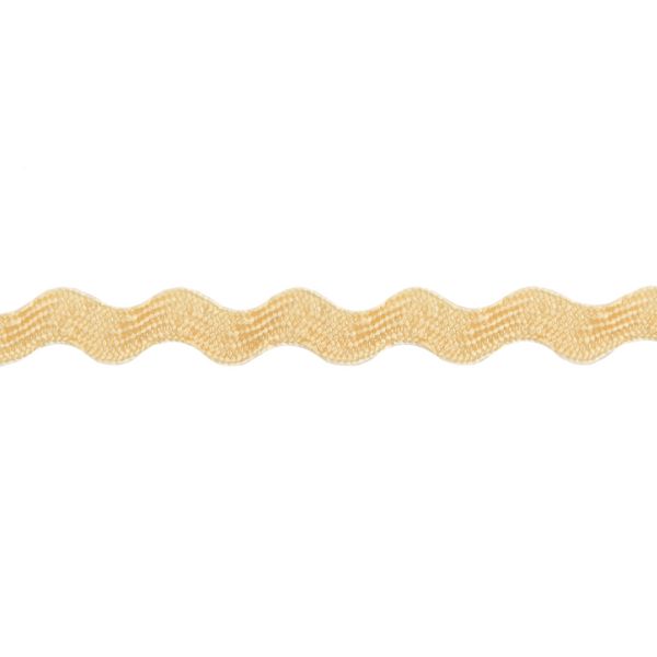 Тесьма отделочная зигзаг 5 мм, 20 м, рис. 6892, кремовый, Blitz С3582Г17