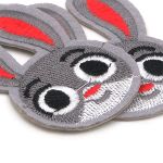 Термоаппликация Зайчик, 72х40 мм, LA439