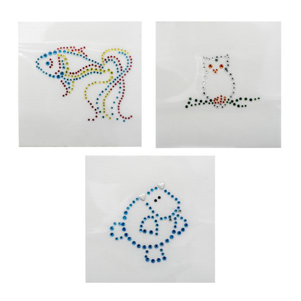 Набор термоаппликаций из страз №2