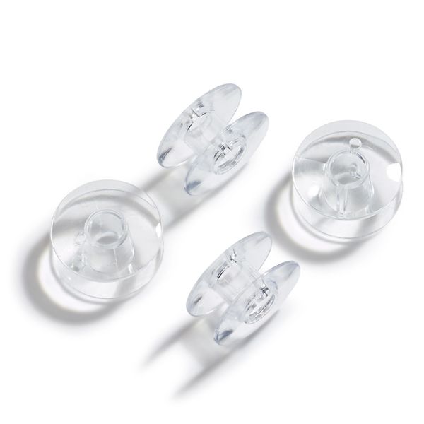 Шпульки для челнока, 4 шт, прозрачные, Prym 611323