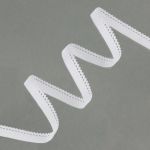 Резинка бельевая (ажурная) 10.0 мм / 25 метров, белый-3, Blitz DT-12